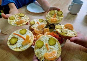 Uśmiechnięty podwieczorek