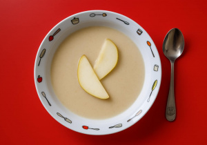 Krem z gruszki i pietruszki